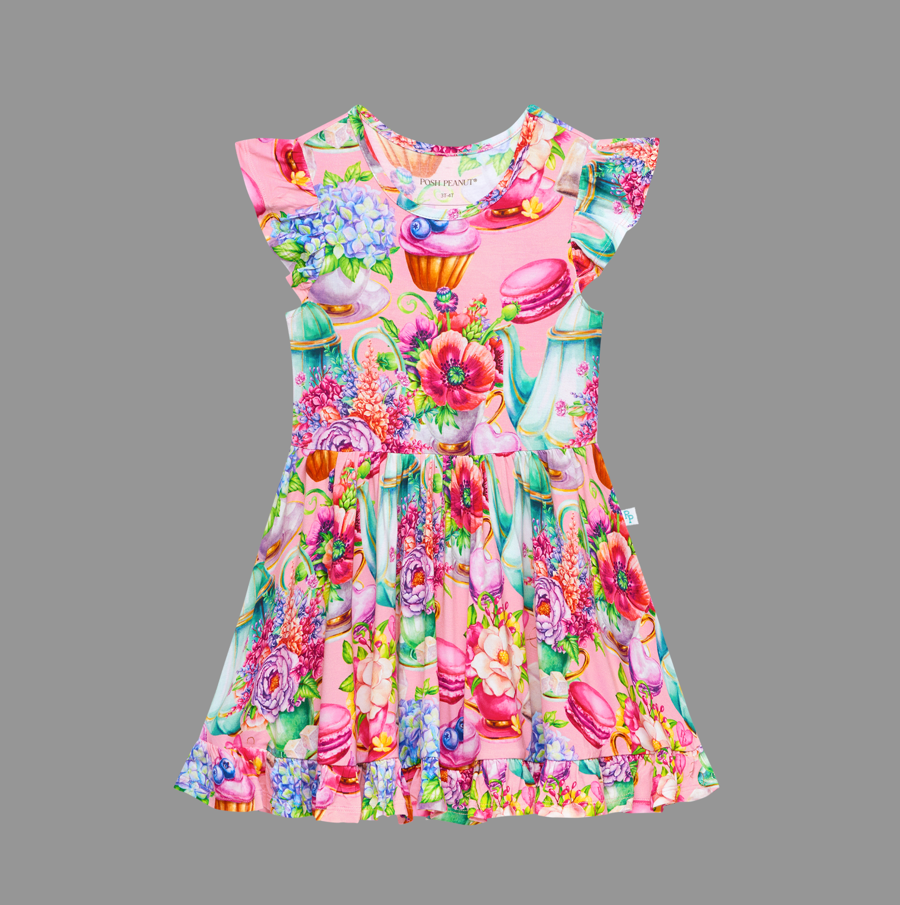 Elizabeth Ruffled Twirl Dress